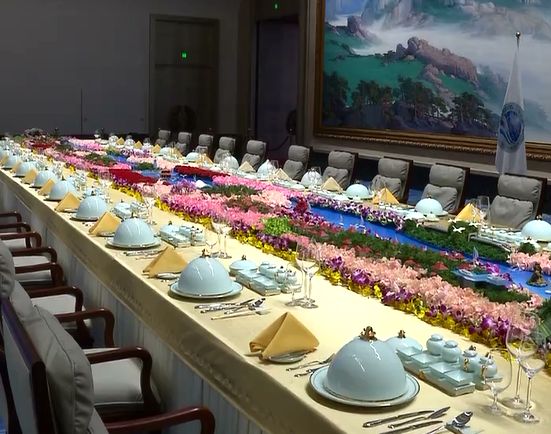 上合峰会欢迎宴会上合峰会欢迎宴会，一场跨越国界的友谊盛会